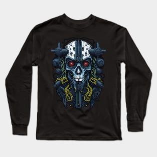 Cyborg Heads S03 D96 Long Sleeve T-Shirt